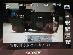 Sony CLM-V55 HDMI DSLR 5-inch Monitor