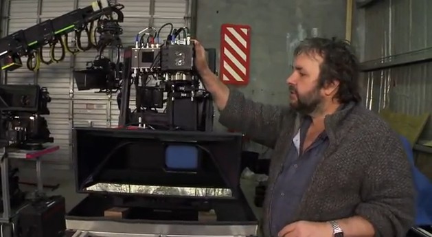 Peter Jackson with rig
