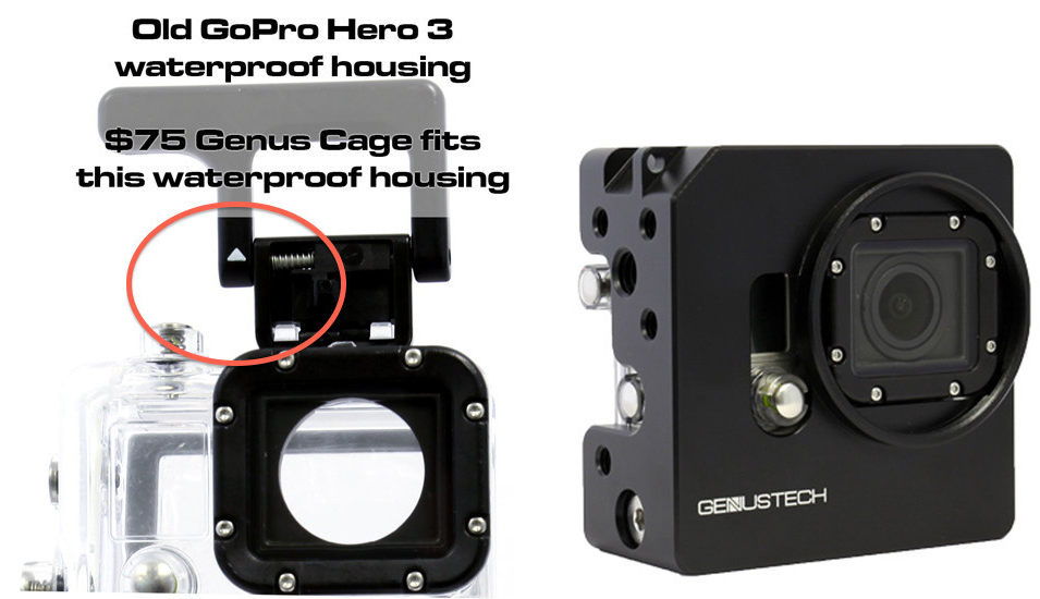 Genus GoPro Cage For Hero 3