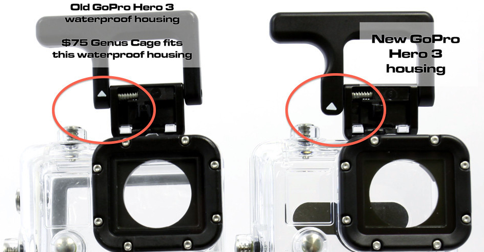Genus GoPro Cage Hero 3 Case