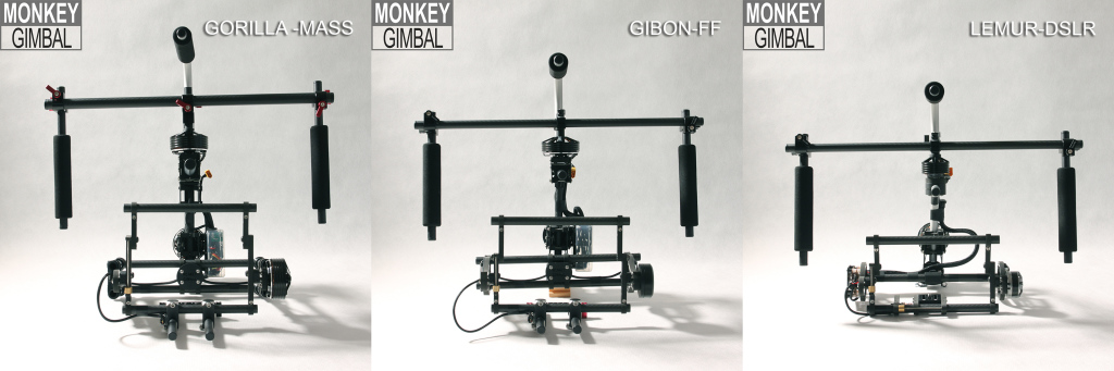 Monkey Gimbal 3-axis brushless gimbal camera rig