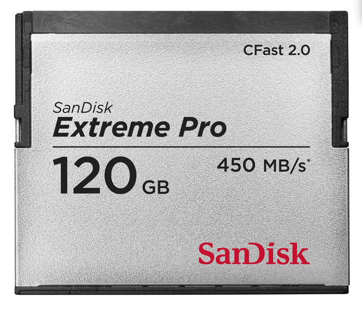 SanDisk Extreme PRO CFast 2.0 memory card