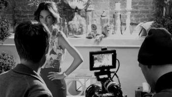 BTS with Lily Aldridge for the XOXO Spring Summer 2014 Ad Campaign from Douglas Sonders
