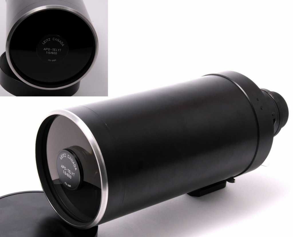 Leitz Canada f. Leica R 5:600 mm Apo-Telyt Prototype Unicum lens 230K