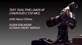 Test Dual Pixel - Canon EOS C100 MK2