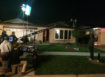 Egripment Gear in action on the sets of Pink Hippo productions 1