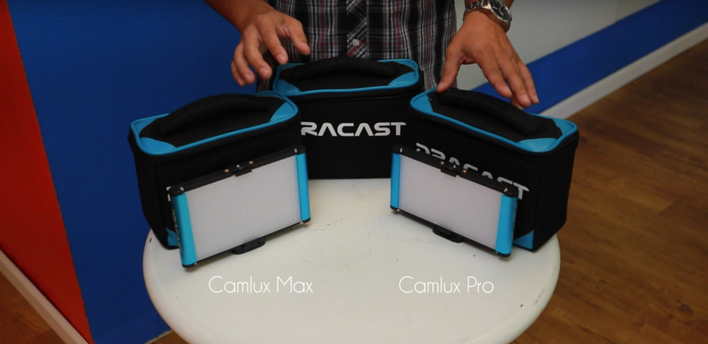 Dracast Camlux Max Pro on camera light