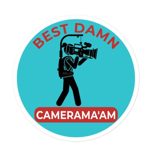 Best Damn Camerama'am - #1 - Bubble-free stickers