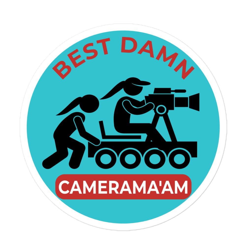 Best Damn Camerama'am - #2 - Bubble-free stickers