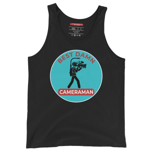Best Damn Cameraman #8 - Men’s Tank Top | Bella + Canvas