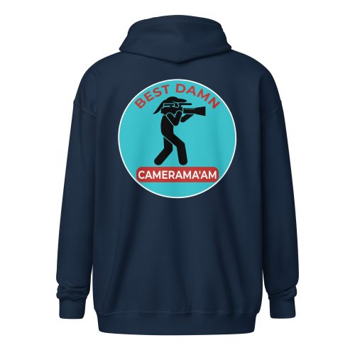 Best Damn Camerama'am #4 – Gildan Zip Hoodie