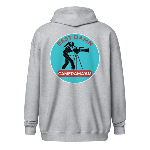 Best Damn Camerama'am #6 – Gildan Zip Hoodie