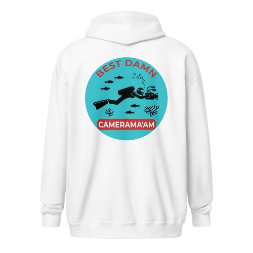 Best Damn Camerama'am #3 – Gildan Zip Hoodie