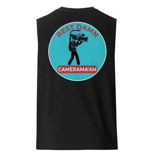 Best Damn Camerama'am #1 -  Muscle Shirt | Bella + Canvas