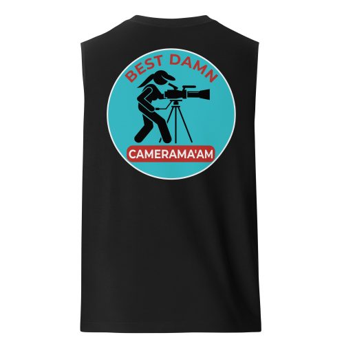 Best Damn Camerama'am #5 -  Muscle Shirt | Bella + Canvas