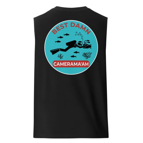 Best Damn Camerama'am #3 -  Muscle Shirt | Bella + Canvas