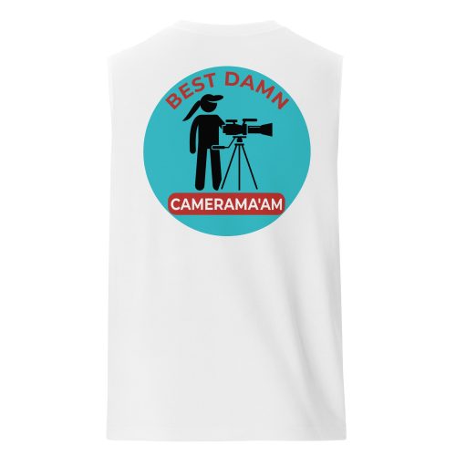 Best Damn Camerama'am #8 -  Muscle Shirt | Bella + Canvas