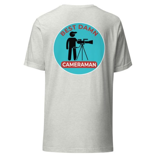 Best Damn Cameraman #7 – Bella + Canvas T-Shirt