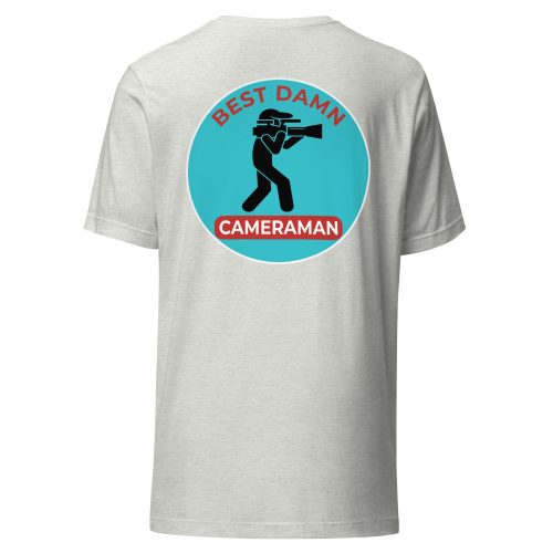 Best Damn Cameraman #3 – Bella + Canvas T-Shirt