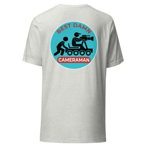 Best Damn Cameraman #2 – Bella + Canvas T-Shirt