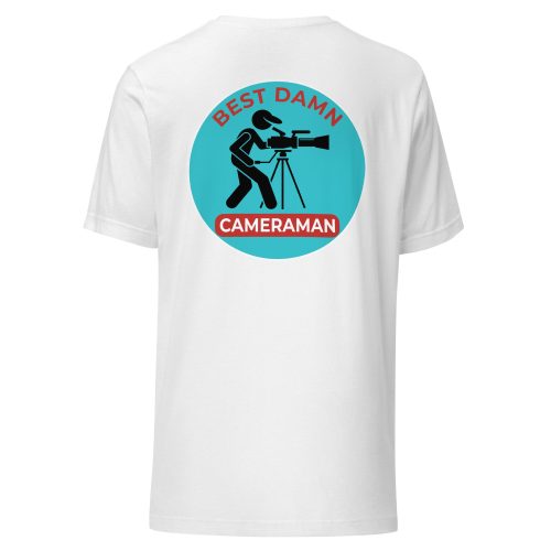 Best Damn Cameraman #6 – Bella + Canvas T-Shirt