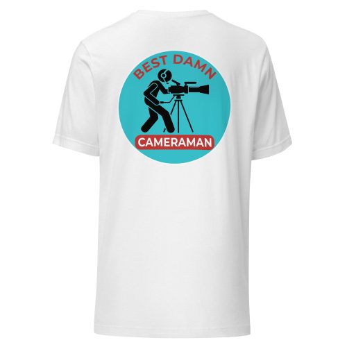 Best Damn Cameraman #1 – Bella + Canvas T-Shirt