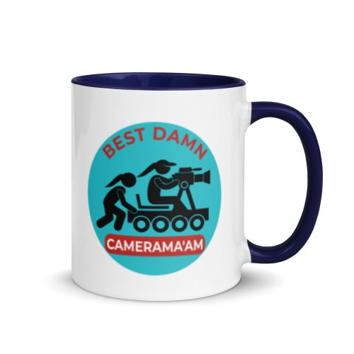 Best Damn Camerama'am #2 - Mug with Colour Inside