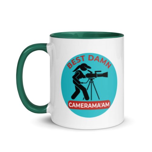 Best Damn Camerama'am #5 - Mug with Colour Inside