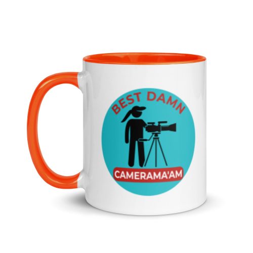 Best Damn Camerama'am #8 - Mug with Colour Inside