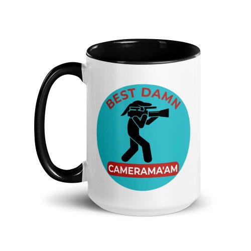 Best Damn Camerama'am #4 - Mug with Colour Inside