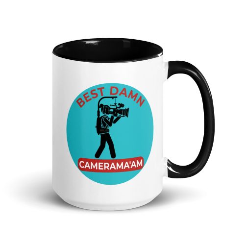 Best Damn Camerama'am #1 - Mug with Colour Inside