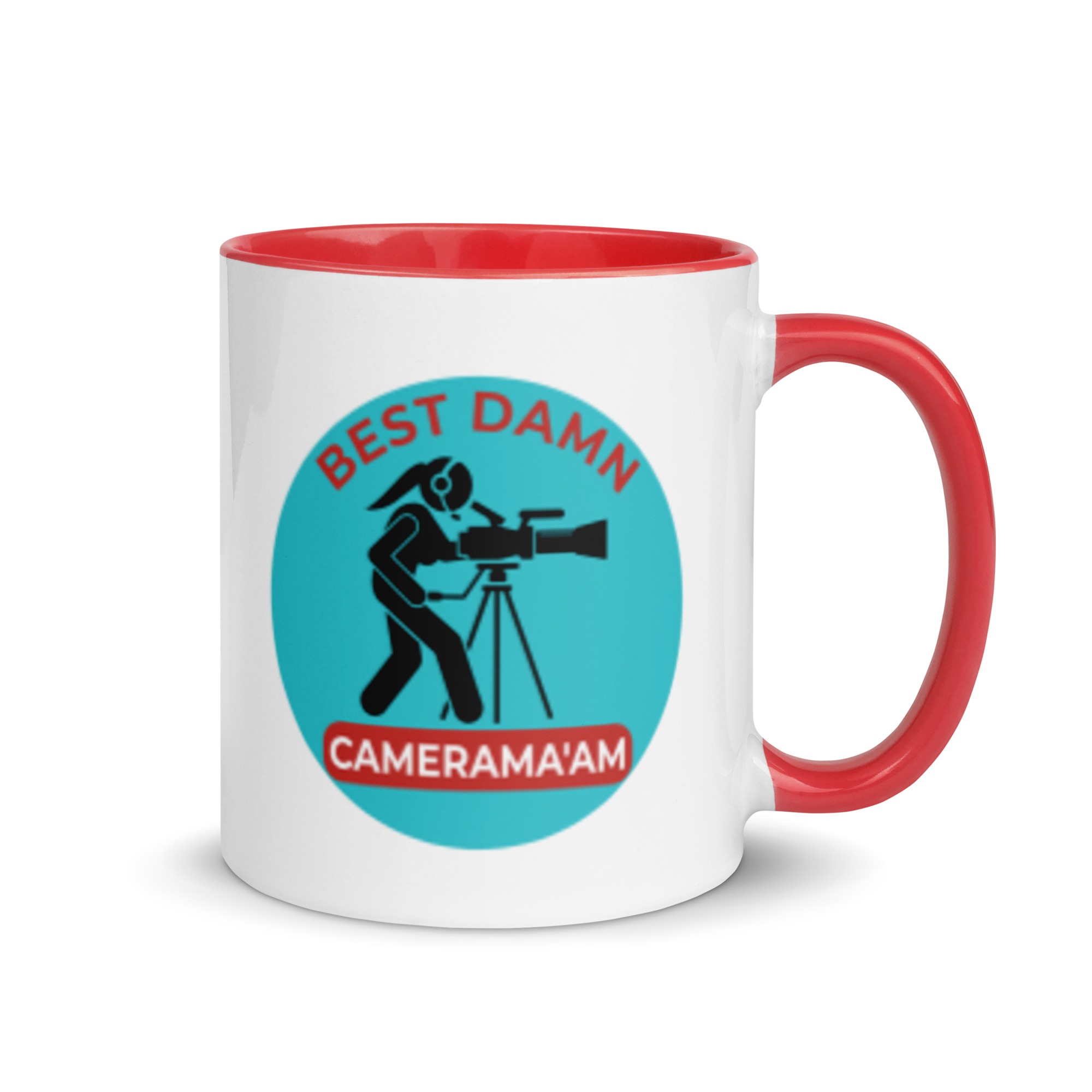 Best Damn Camerama'am #6 - Mug with Colour Inside