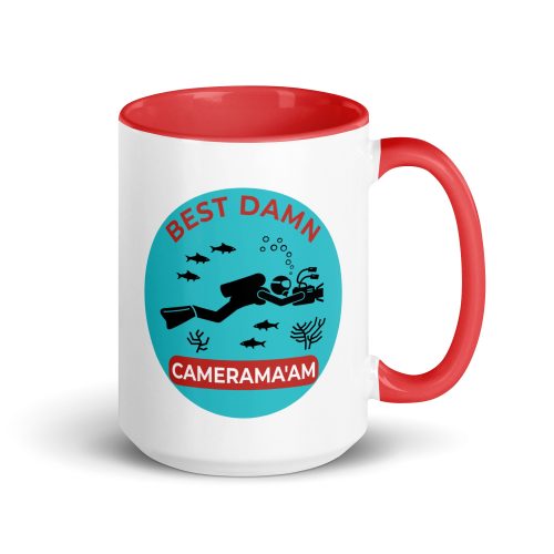 Best Damn Camerama'am #3 - Mug with Colour Inside